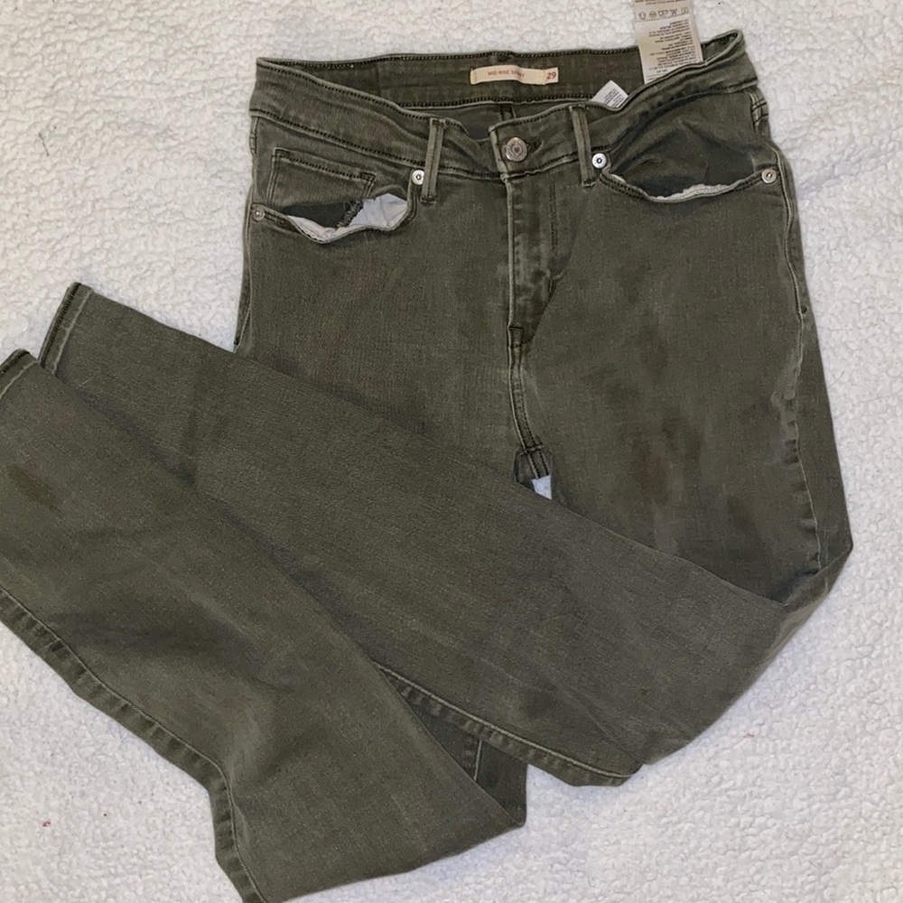 LEVIS MID RISE SKINNY - Picture 1 of 3